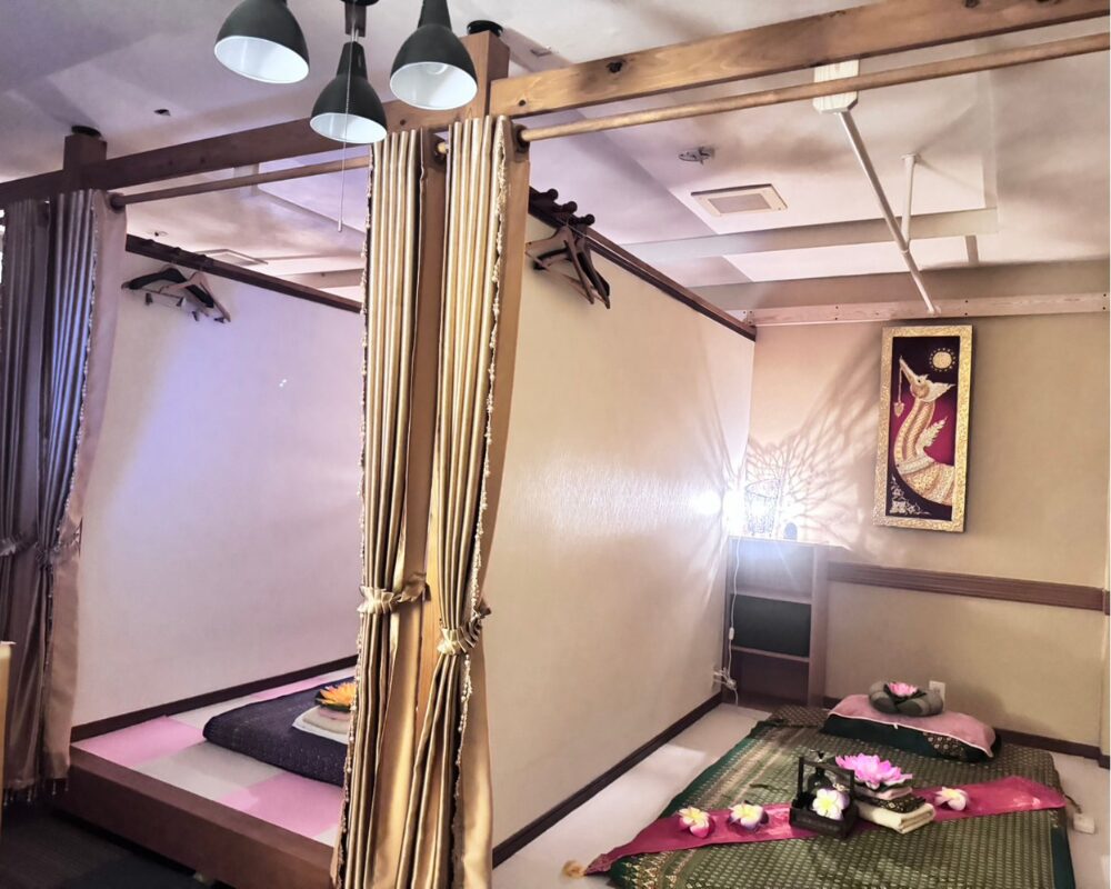 茨城県神栖市知手中央のタイ古式マッサージ・リンダタイリラックスの店内